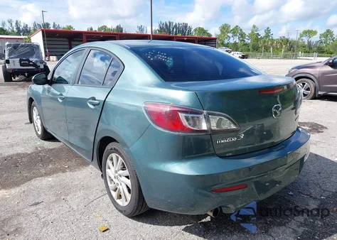 2012 Mazda Mazda3 I Grand Touring z USA, uszkodzony, nr VIN JM1BL1W77C1559845